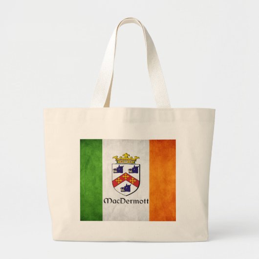 Iers MacDermott Grote Tote Bag (Voorkant)