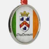 Iers MacDermott Metalen Ornament (Rechts)