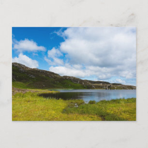 Iers meer schilderachtig landschap Ierland uitzich Briefkaart