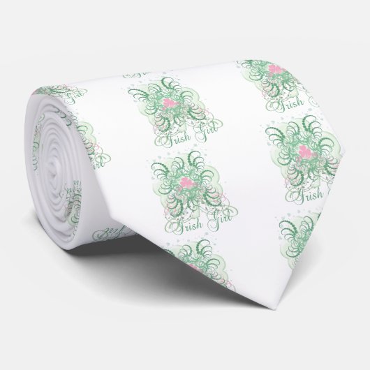 Iers meisje 2 stropdas (Opgerold)