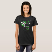 Iers Meisje Shamrock Kleding T-shirt (Voorkant volledig)
