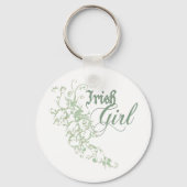 Iers meisje sleutelhanger (Voorkant)