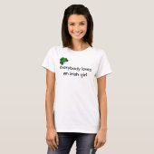 Iers meisje t-shirt (Voorkant volledig)