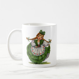  Iers meisje Traditionele Dress Koffiemok