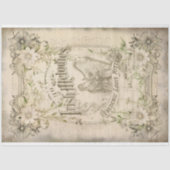  Iers Melodieën Muziek Ephemera Decoupage Tissuepapier (Voorkant)