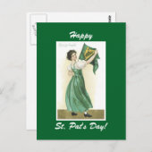  Iers Miss Briefkaart (Voorkant / Achterkant)