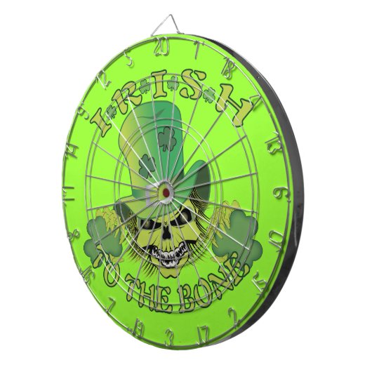 Iers naar de Bone Dartbord (Voorkant Rechts)