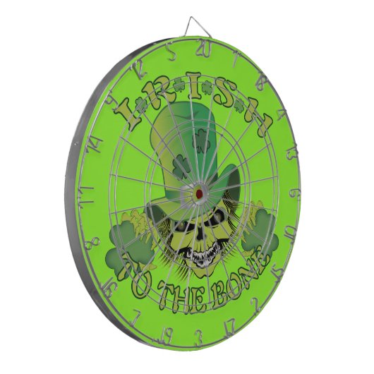 Iers naar de Bone Dartbord (Voorkant Links)