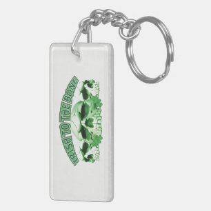 Iers naar de botschedel sleutelhanger