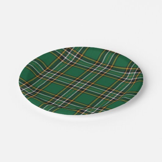 Iers Nationaal Plaid Paper Bord (Gekanteld)