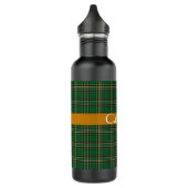 Iers Nationaal Tartan Aangepast Waterfles (Links)
