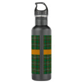 Iers Nationaal Tartan Aangepast Waterfles (Achterkant)