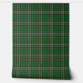 Iers Nationaal Tartan Behang