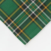 Iers Nationaal Tartan Fleece Deken (Hoek)