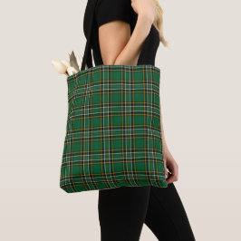 Iers Nationaal Tartan Tote Bag