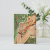 Iers Nymph Fairy Briefkaart (Staand voorkant)