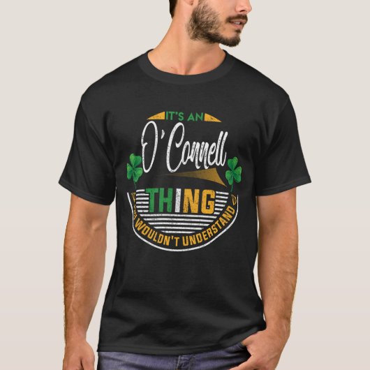 Iers - O'Connell Dingen die je niet zou begrijpen T-shirt (Voorkant)