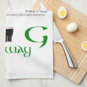 Iers of niet Iers Origineel St Patrick's Day WKT Theedoek (Quarter Fold)