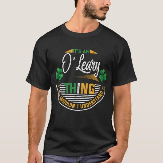 Iers - O'Leary dingen die je niet zou begrijpen T-shirt (Voorkant)