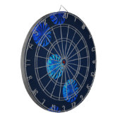 Iers ontwerp blauwe kristal dartbord (Voorkant Links)