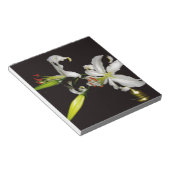 Iers ontwerp - Collectie voor messing en bloem Notitieblok (Schuin)