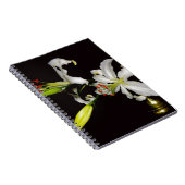 Iers ontwerp - Collectie voor messing en bloem Notitieboek (Rechterzijde)