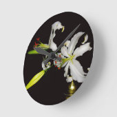 Iers ontwerp - Collectie voor messing en bloem Ronde Klok (Hoek)