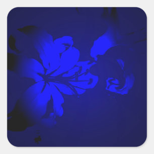 Iers ontwerp-De bloemencollectie Vierkante Sticker