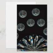 Iers ontwerp-De Crystal Collectie Briefpapier (Voorkant / Achterkant)