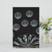 Iers ontwerp-De Crystal Collectie Briefpapier (Staand voorkant)