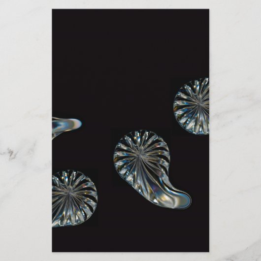 Iers ontwerp-De Crystal Collectie Briefpapier (Voorkant)