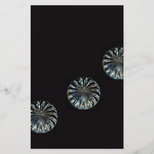 Iers ontwerp-De Crystal Collectie Briefpapier (Voorkant)