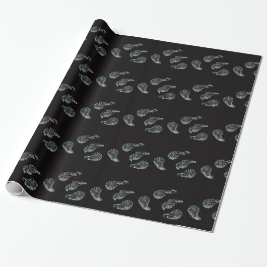 Iers ontwerp-De Crystal Collectie Cadeaupapier (Uitgerold)