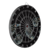 Iers ontwerp-De Crystal Collectie Dartbord (Voorkant Links)