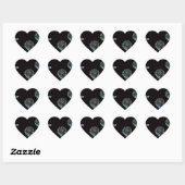Iers ontwerp-De Crystal Collectie Hart Sticker (Vel)