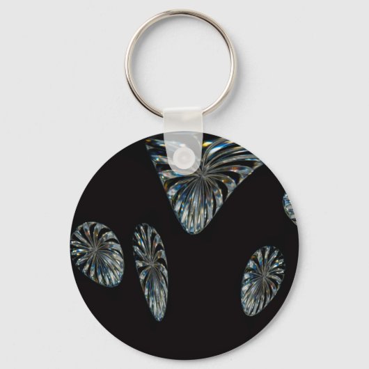 Iers ontwerp - De kristalcollectie Sleutelhanger (Voorkant)