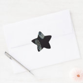 Iers ontwerp - De kristalcollectie Ster Sticker (Envelop)