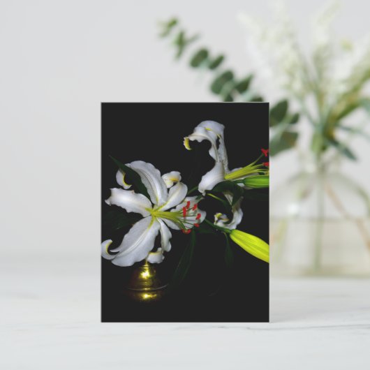 Iers ontwerp-messing en ventilatorontwerp briefkaart (Staand voorkant)