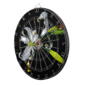Iers ontwerp-messing en ventilatorontwerp dartbord (Voorkant Rechts)