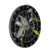 Iers ontwerp-messing en ventilatorontwerp dartbord (Voorkant Links)