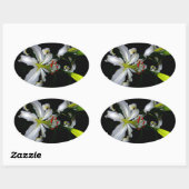 Iers ontwerp-messing en ventilatorontwerp ovale sticker (Vel)