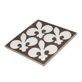  Iers ontwerp voor keramische kunst zwart Tegeltje (Zijkant)