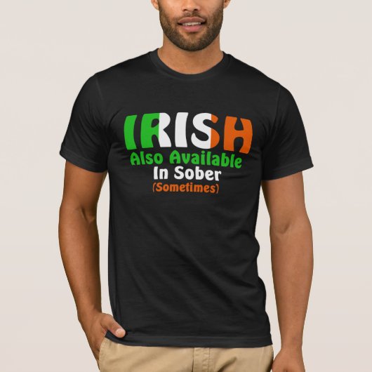 Iers ook beschikbaar in Sober T-shirt (Voorkant)