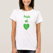 Iers op hart t-shirt (Voorkant)