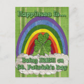 Iers op St Patrick's Day Briefkaart (Voorkant)