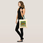 Iers op St Patrick's Day Canvas tas (Voorkant (model))