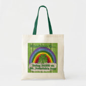 Iers op St Patrick's Day Canvas tas (Voorkant)