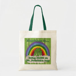 Iers op St Patrick's Day Canvas tas