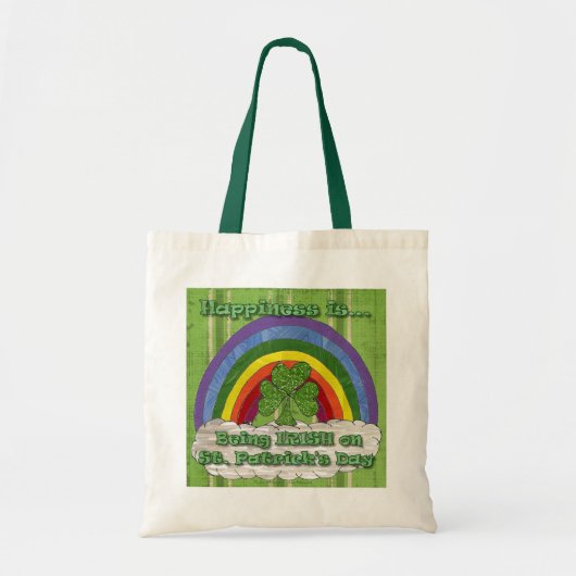 Iers op St Patrick's Day Canvas tas (Voorkant)