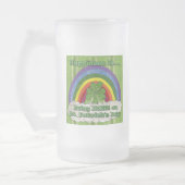 Iers op St Patrick's Day Matglas Bierpul (Links)